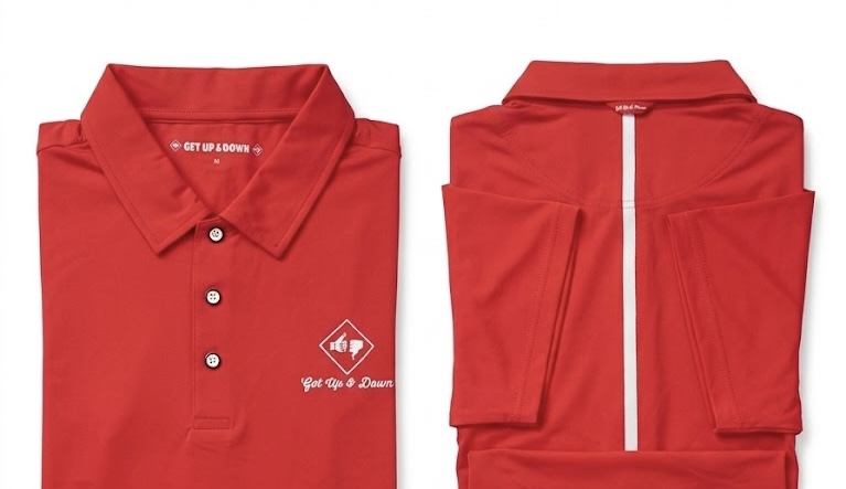 LOCKED GET UP & DOWN GOLF SHIRT - Image 6