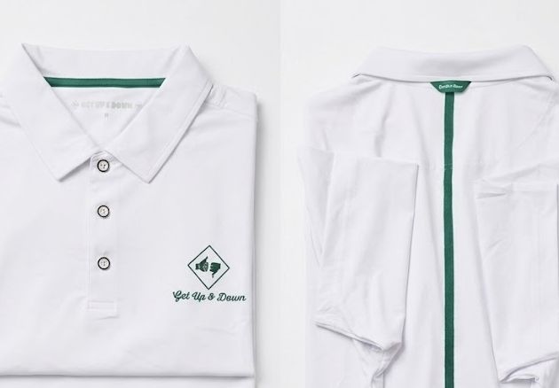 LOCKED GET UP & DOWN GOLF SHIRT