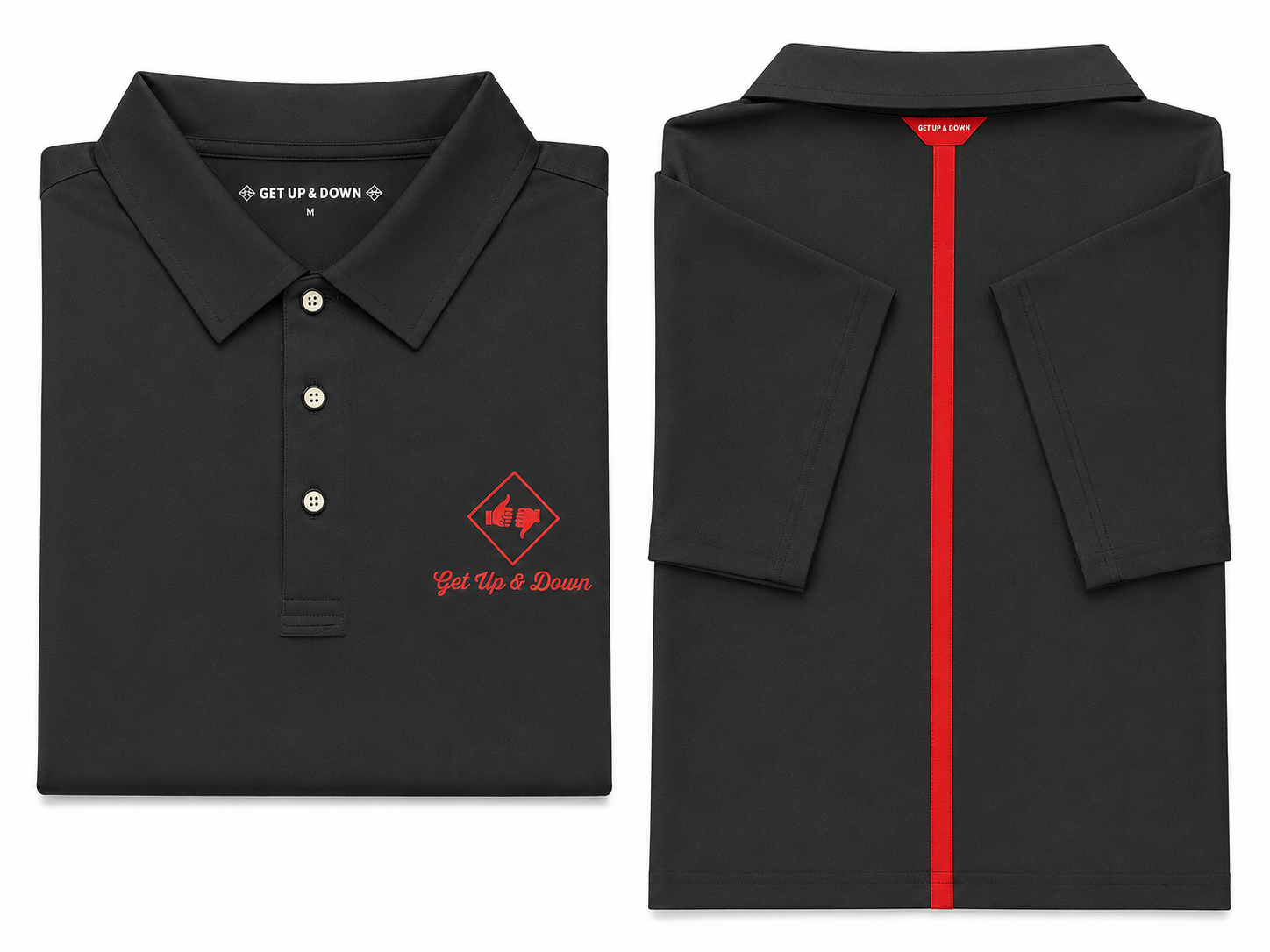 LOCKED GET UP & DOWN GOLF SHIRT - Image 8