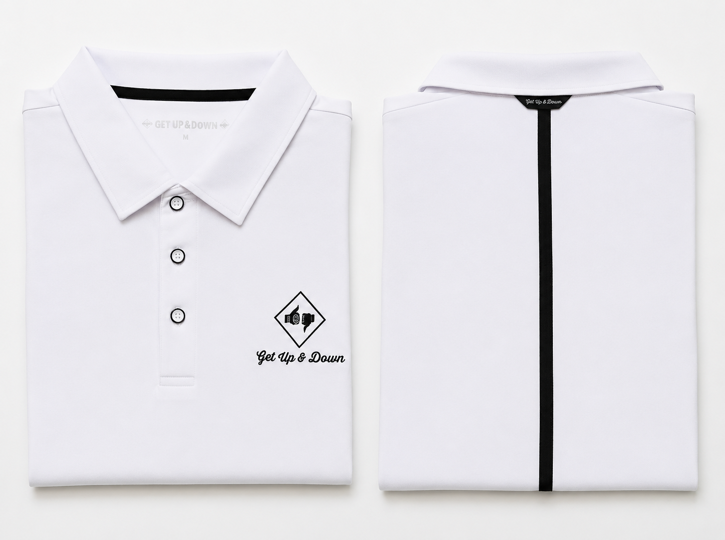 LOCKED GET UP & DOWN GOLF SHIRT - Image 4