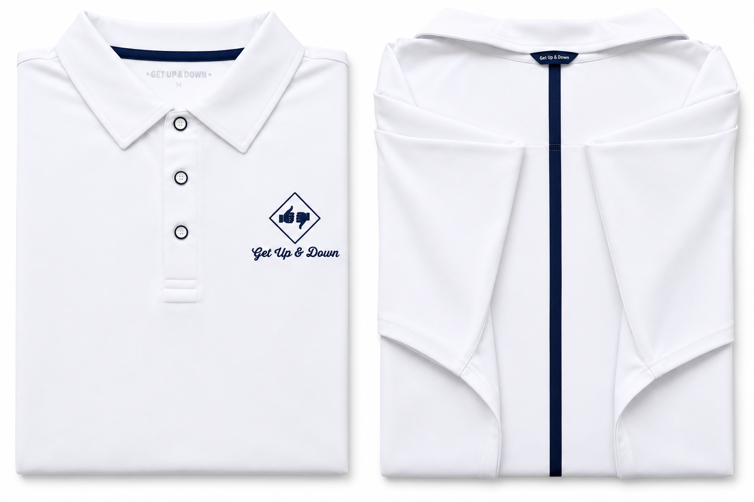 LOCKED GET UP & DOWN GOLF SHIRT - Image 7